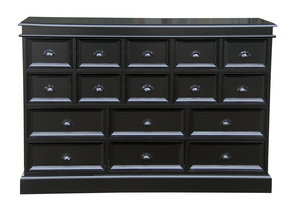 Black Furniture, Black Dressers